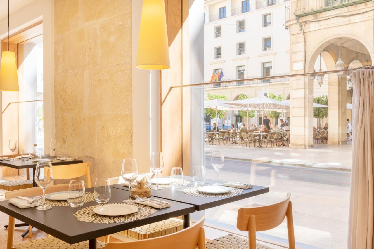 Eurostars Portico アリカンテ エクステリア 写真 Restaurant interior